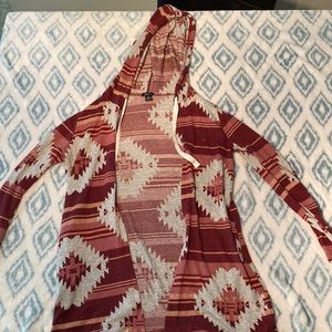 Rue 21 hooded cardigan